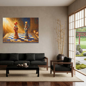 Egyptian Chess Royalty — Egyptian Chess Royalty Japanese Garden Land 146