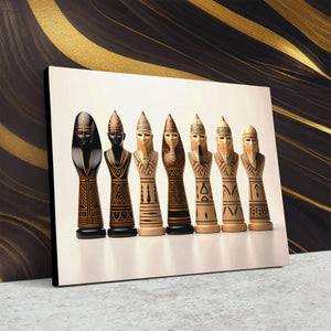 Egyptian Chess Set - Luxury Wall Art