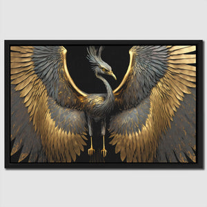 Egyptian Crane - Luxury Wall Art