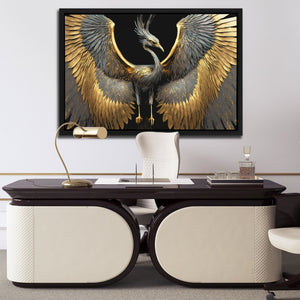 Egyptian Crane - Luxury Wall Art