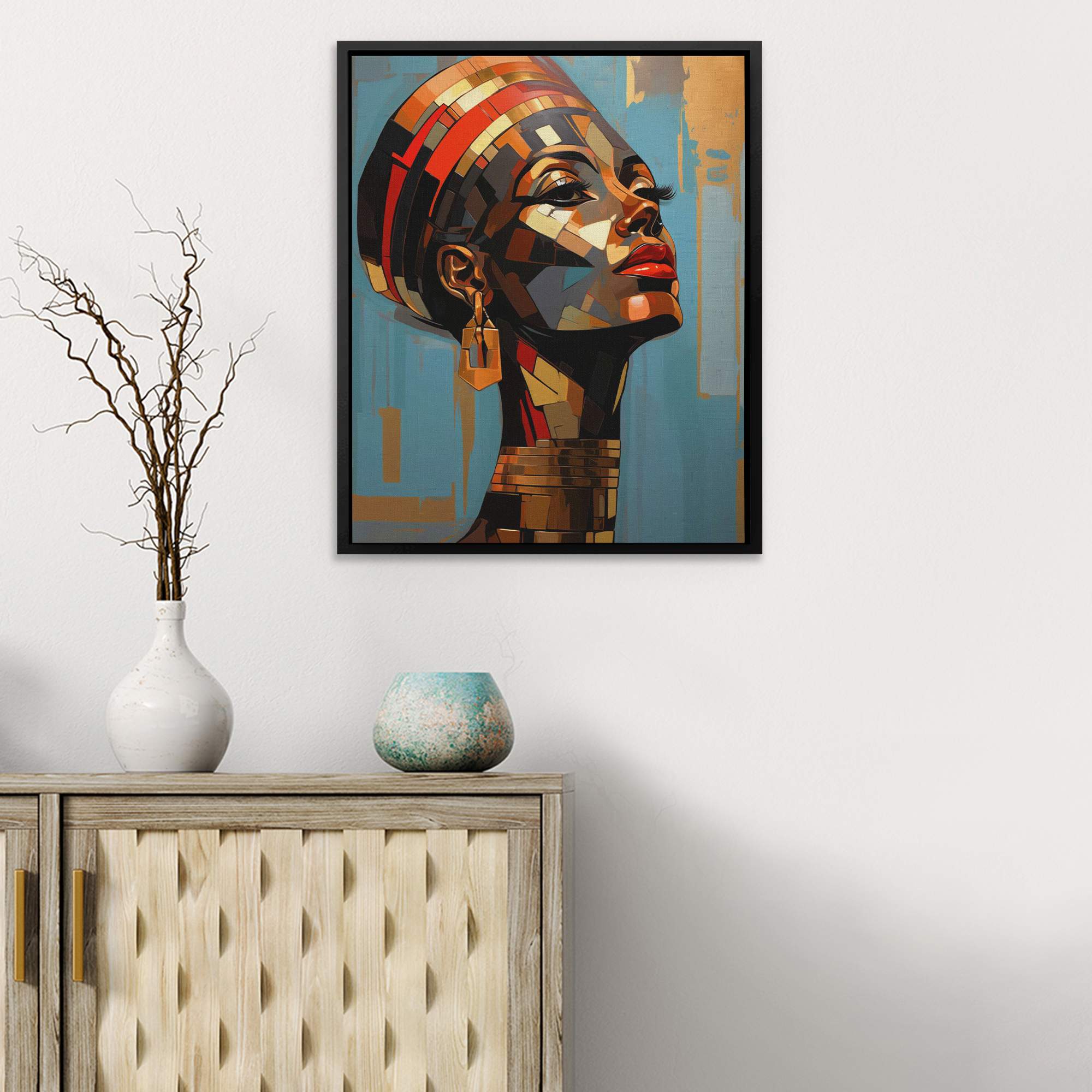 Egyptian Goddess - Luxury Wall Art