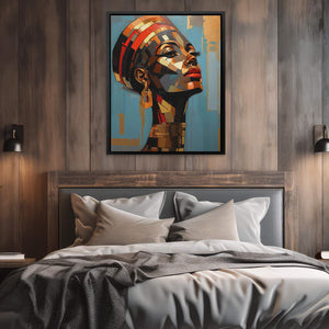 Egyptian Goddess - Luxury Wall Art