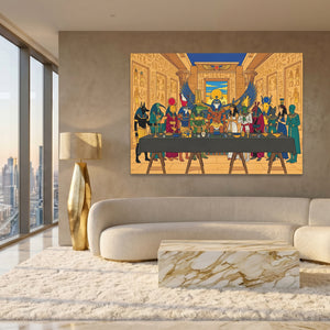Egyptian Gods Banquet — Egyptian Gods Banquet White Gold Lux Land 183