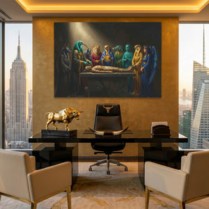 Egyptian Gods Mummification - Luxury Wall Art