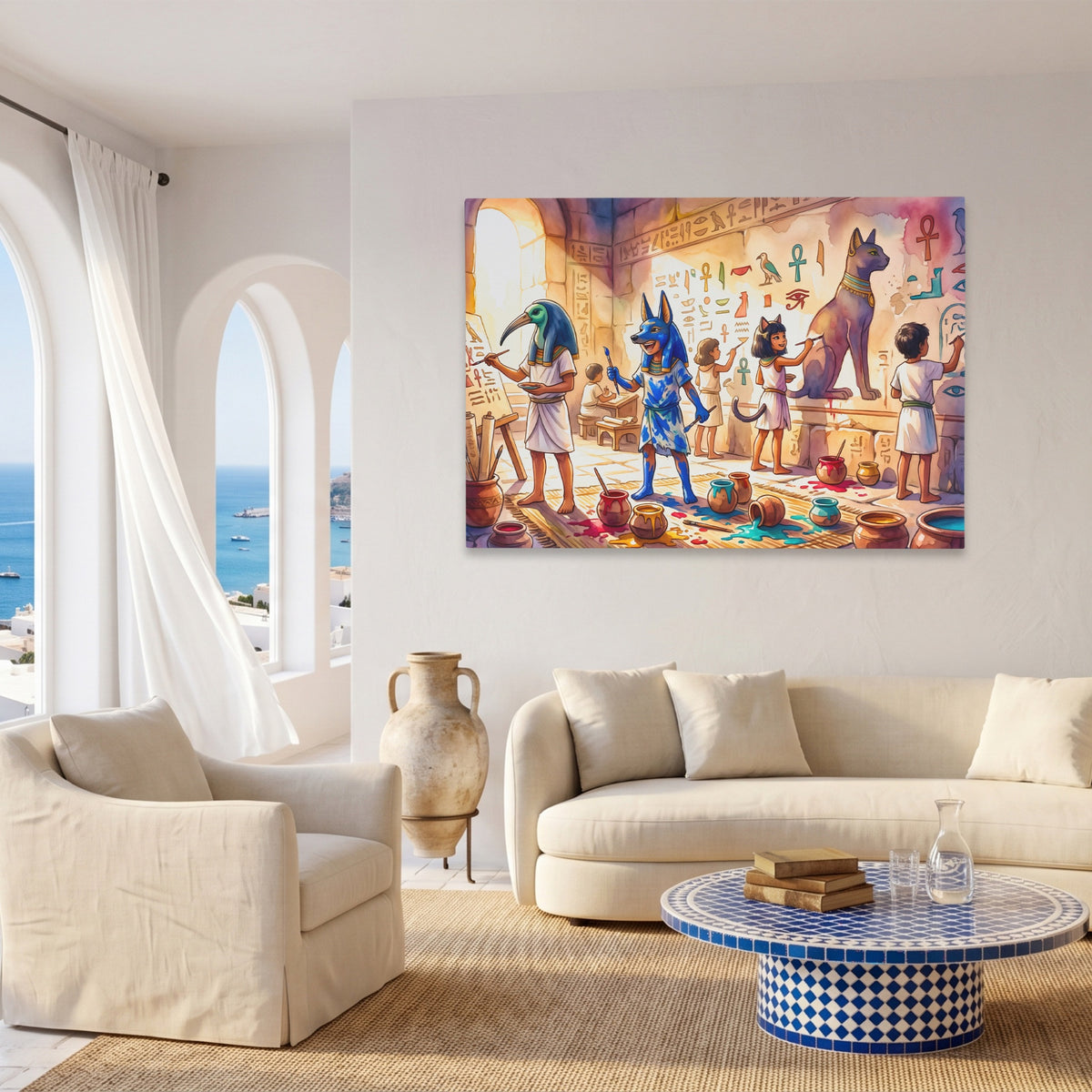 Egyptian Gods Workshop — Egyptian Gods Workshop Coast Living Room Land 24