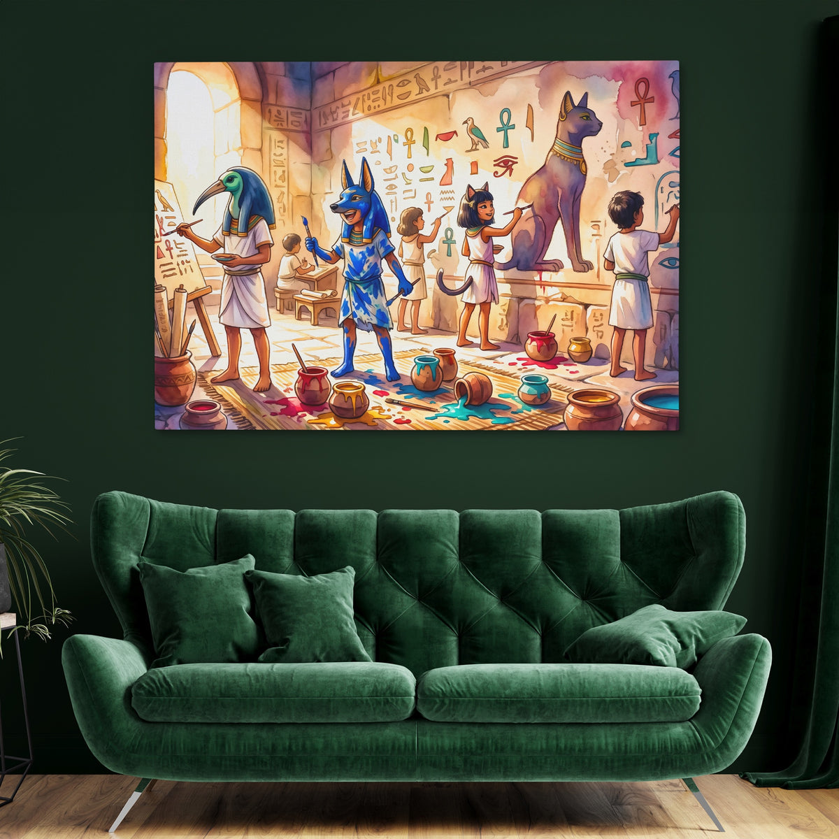 Egyptian Gods Workshop — Egyptian Gods Workshop Green Room 2 40