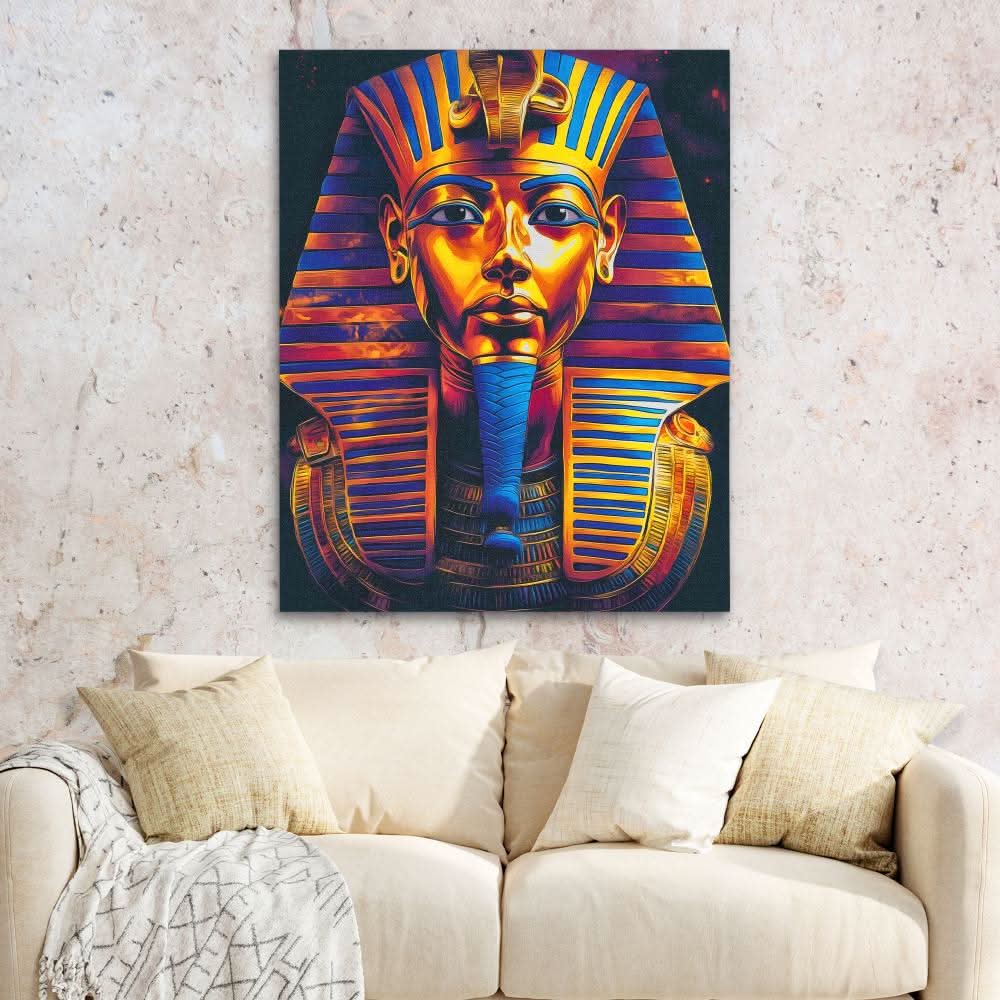Ancient Egyptian Art - Pharaoh Wall Art Prints - Luxury Wall Art