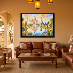 Egyptian Taj Mahal - Luxury Wall Art