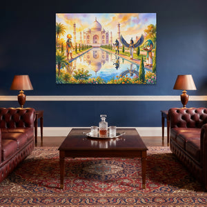 Egyptian Taj Mahal — Egyptian Taj Mahal Lounge Wall Land 116