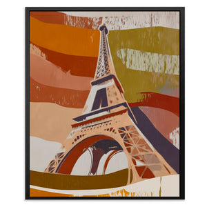 Eiffel Tower Sepia — Eiffel Tower Sepia Front Facing Portrait2 140