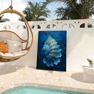 Elaborate Conch Shell - Luxury Wall Art