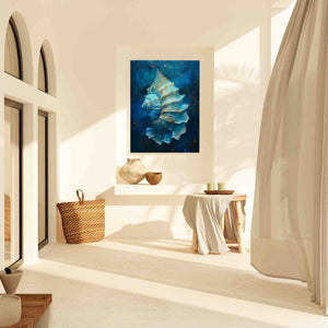 Elaborate Conch Shell - Luxury Wall Art