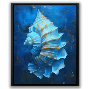 Elaborate Conch Shell - Luxury Wall Art