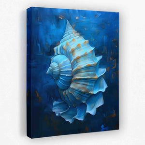 Elaborate Conch Shell - Luxury Wall Art