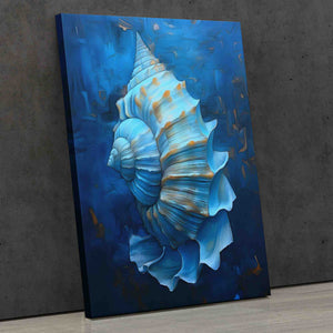 Elaborate Conch Shell - Luxury Wall Art