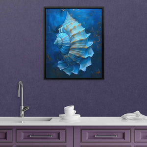 Elaborate Conch Shell - Luxury Wall Art