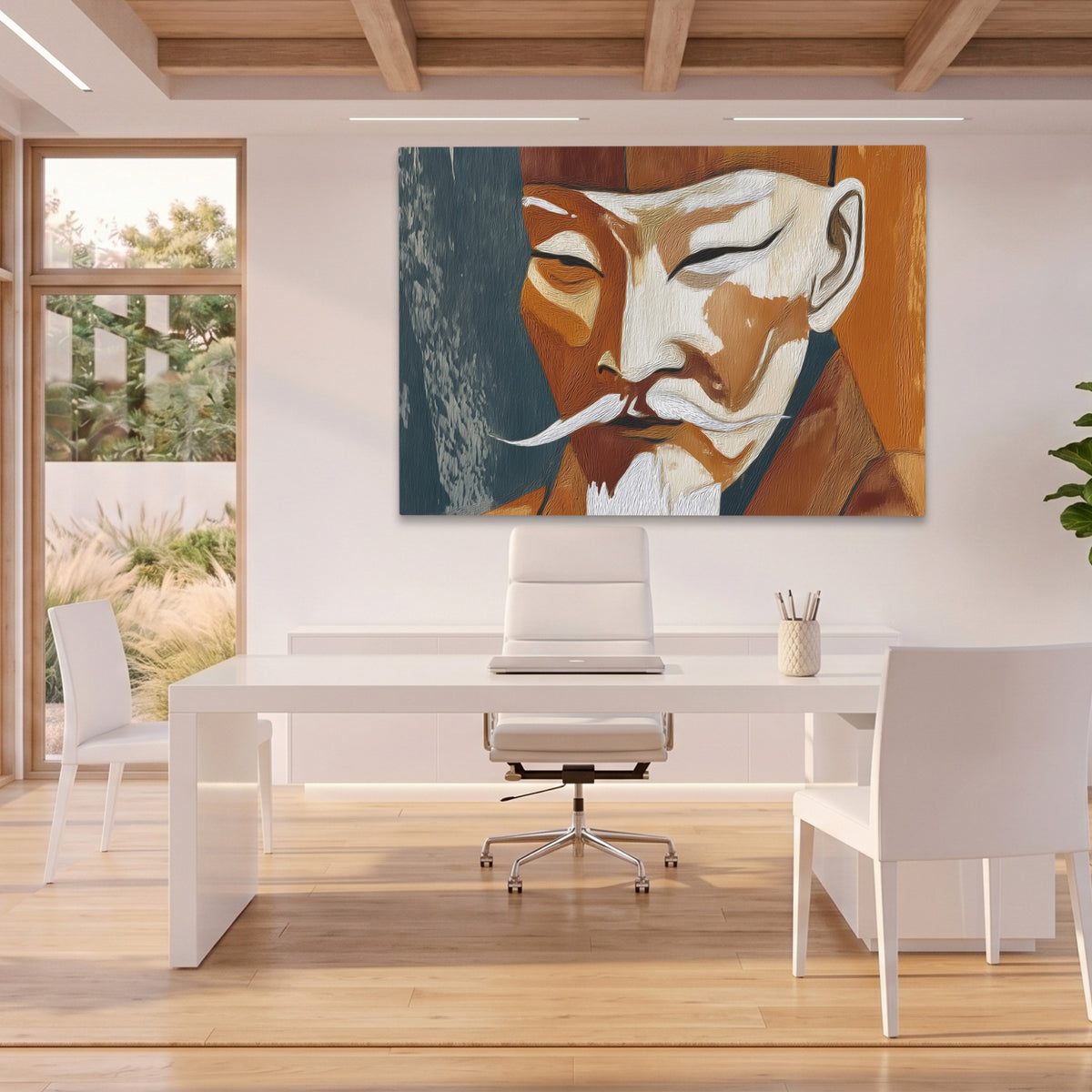 Elder Sage Portrait — Elder Sage Portrait Beach House Office Land 35