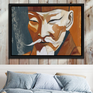 Elder Sage Portrait — Elder Sage Portrait Bed 2 Wood Panel 51