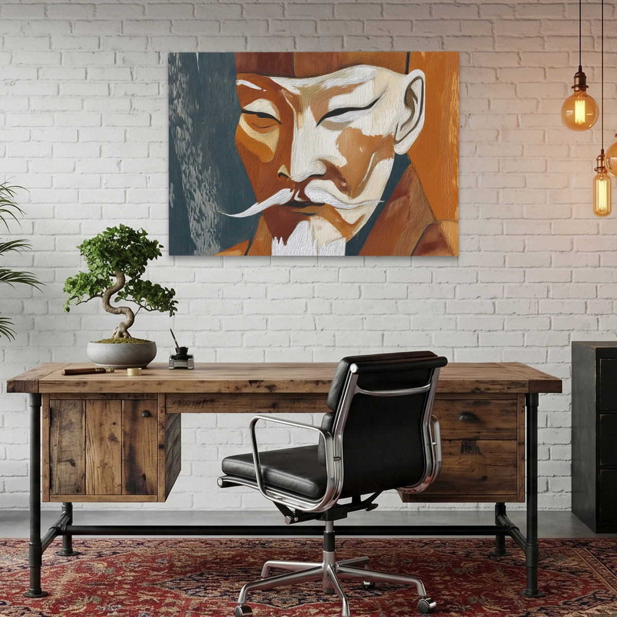 Elder Sage Portrait — Elder Sage Portrait Bonsai Office Land 83
