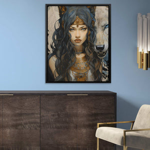 Electric Lupus - Luxury Wall Art