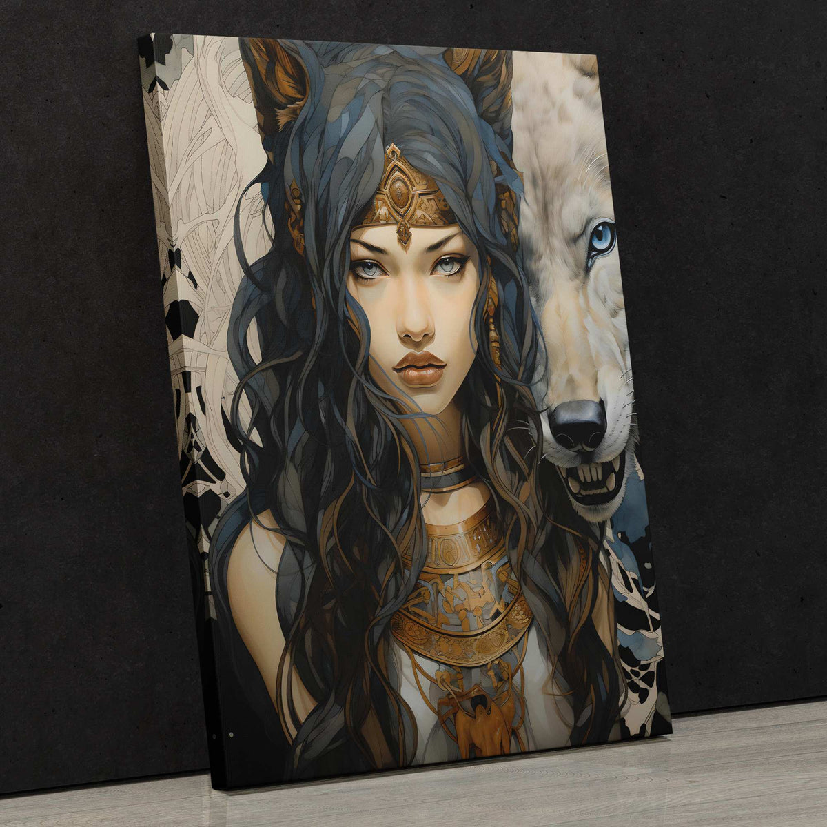 Electric Lupus - Luxury Wall Art