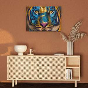 Electric Tiger Blues - Luxury Wall Art