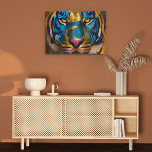 Electric Tiger Blues - Luxury Wall Art