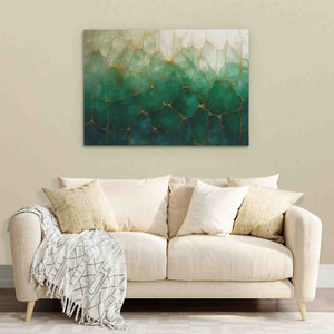 Elegant Emerald - Luxury Wall Art