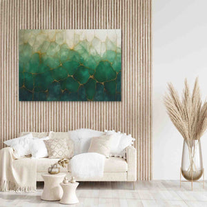 Elegant Emerald - Luxury Wall Art