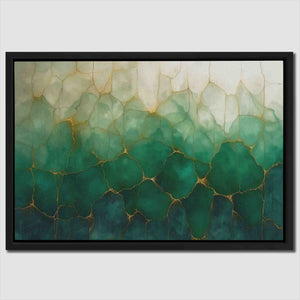 Elegant Emerald - Luxury Wall Art