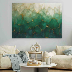 Elegant Emerald - Luxury Wall Art