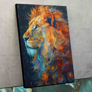 Elegant Lion - Luxury Wall Art