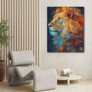 Elegant Lion - Luxury Wall Art