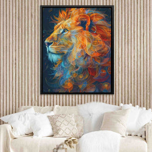 Elegant Lion - Luxury Wall Art