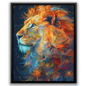 Elegant Lion - Luxury Wall Art