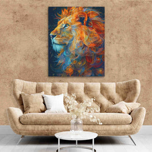 Elegant Lion - Luxury Wall Art