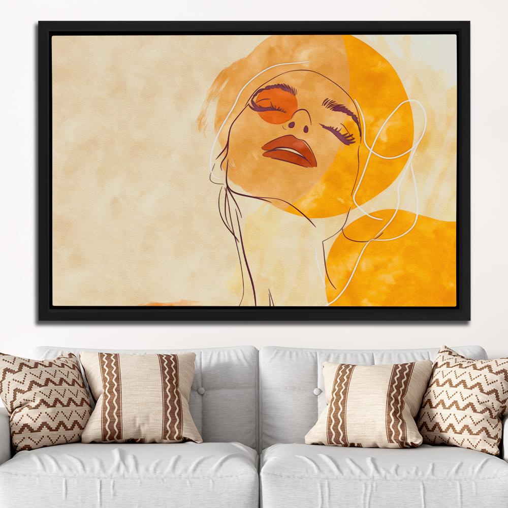 Elegant Muse - Luxury Wall Art