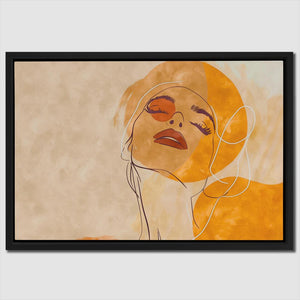 Elegant Muse - Luxury Wall Art