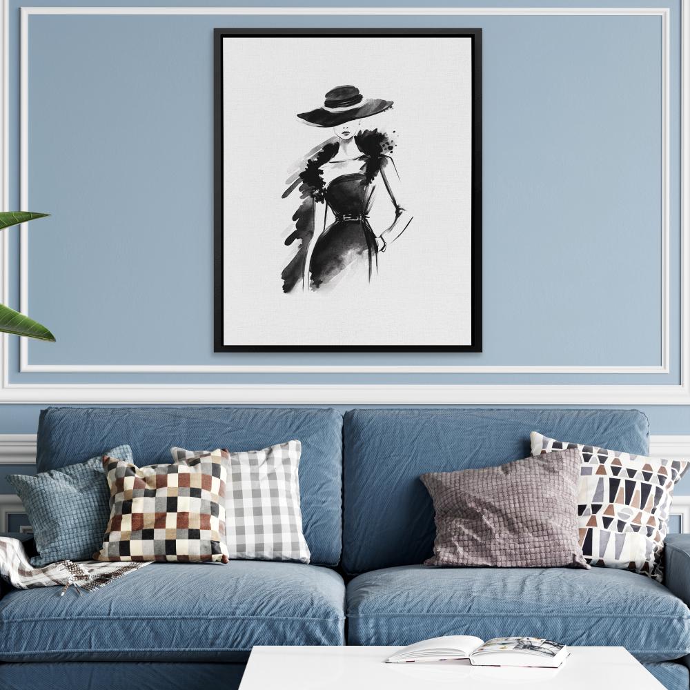 Elegant Woman - Luxury Wall Art