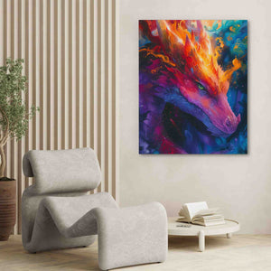 Elemental Dragon - Luxury Wall Art