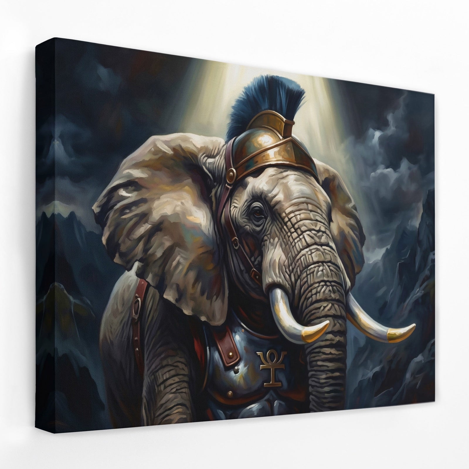 Elephant Celestial Guard - Luxury Wall Art
