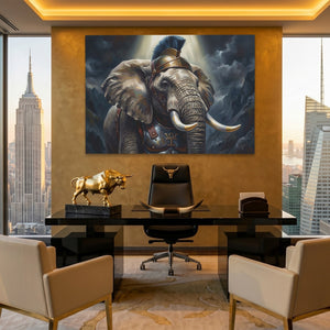 Elephant Celestial Guard - Luxury Wall Art