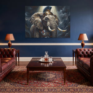 Elephant Celestial Guard - Luxury Wall Art