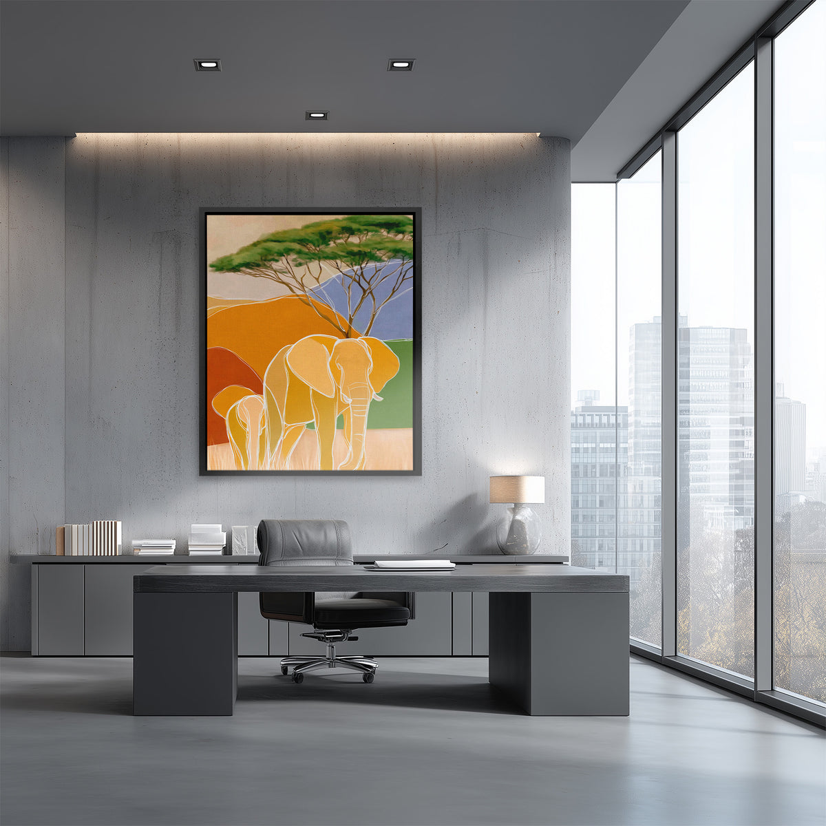 Elephant Golden Hour