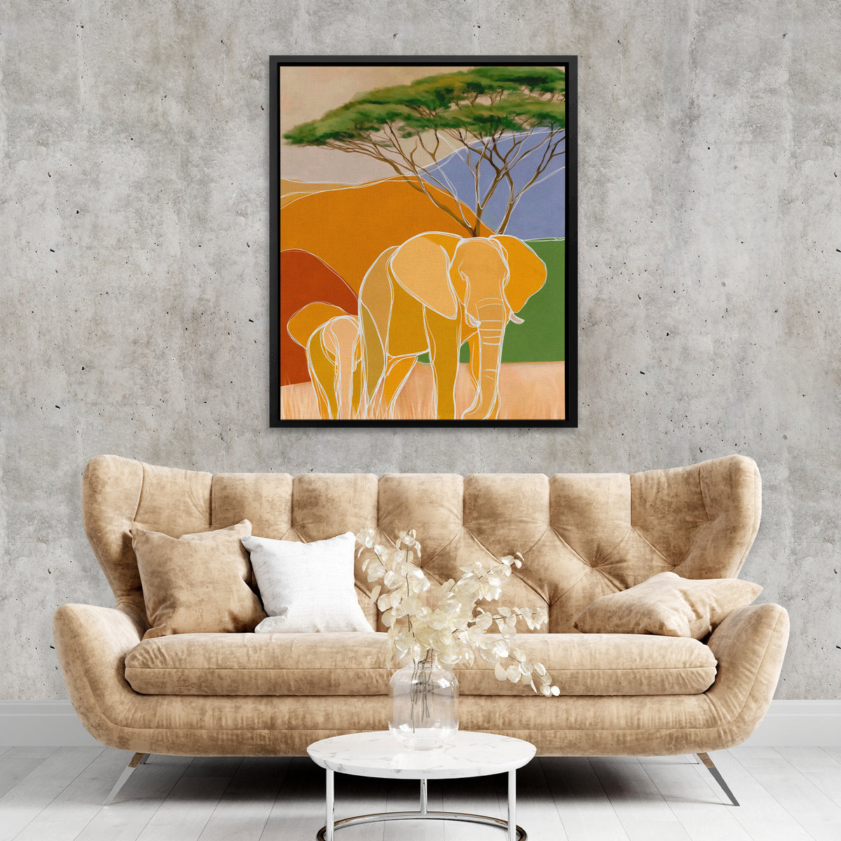 Elephant Golden Hour