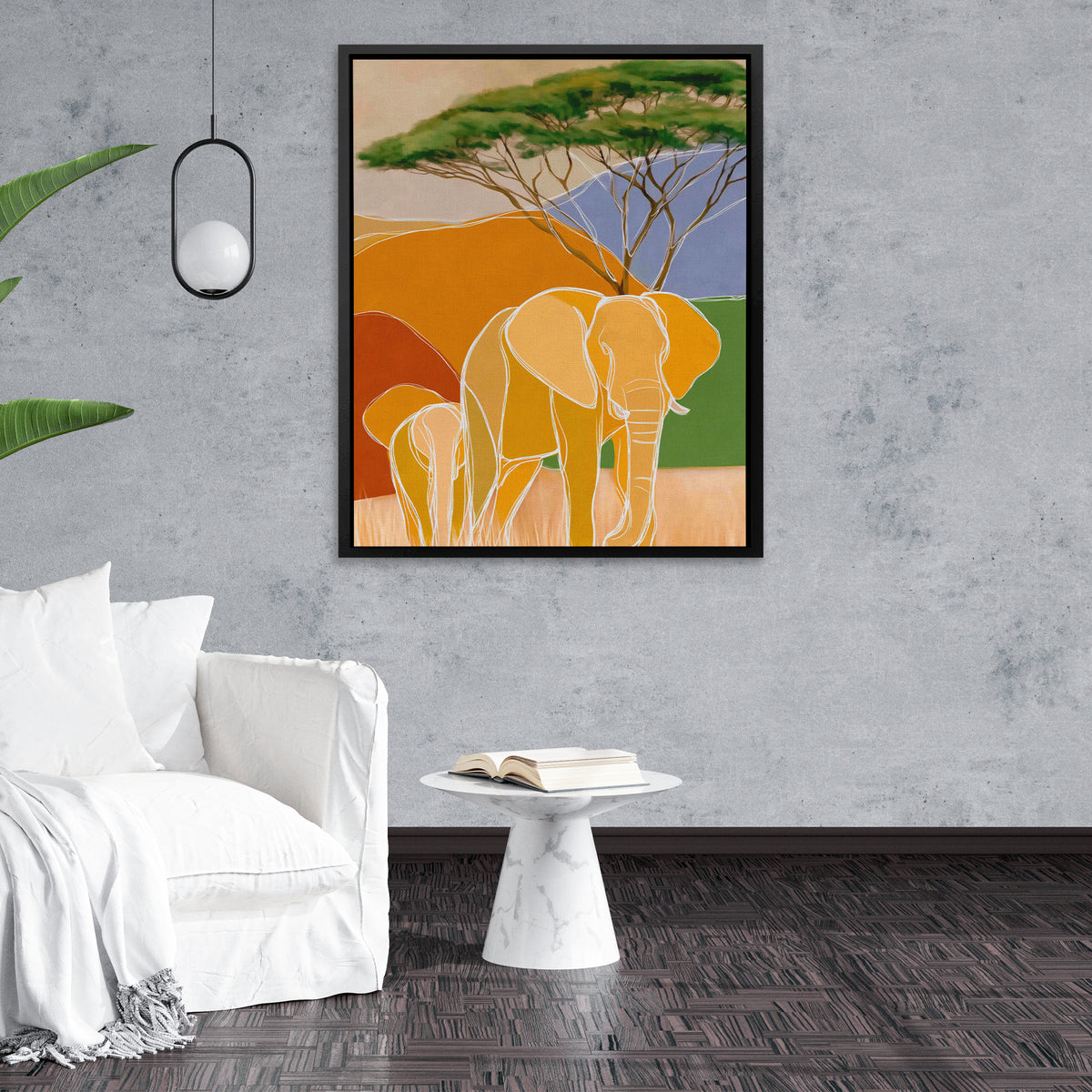 Elephant Golden Hour