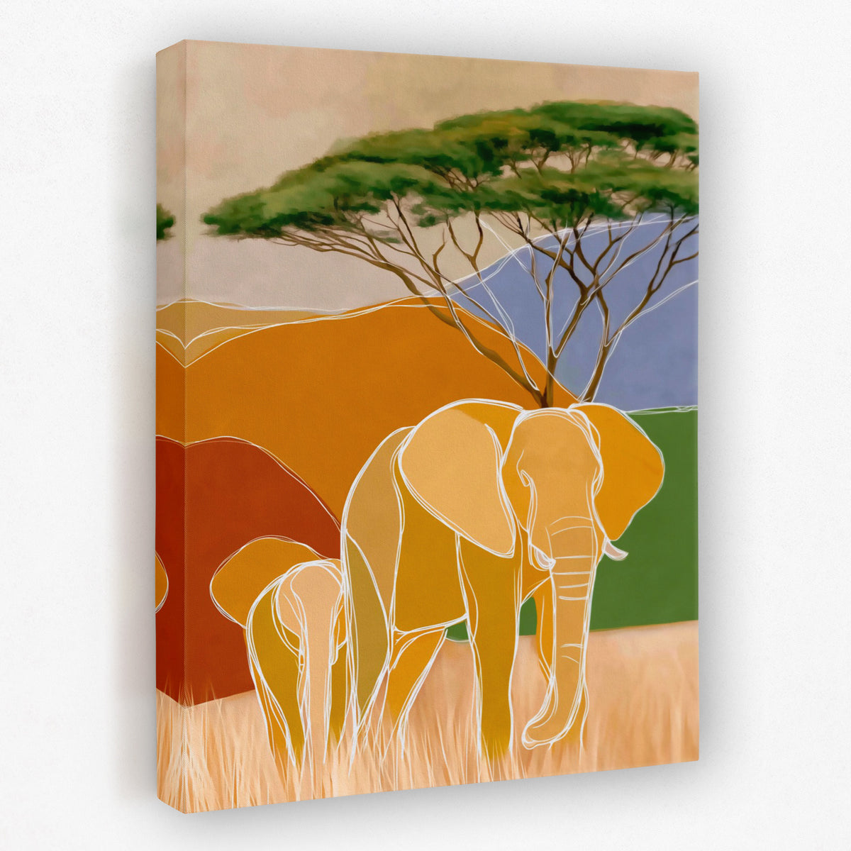 Elephant Golden Hour