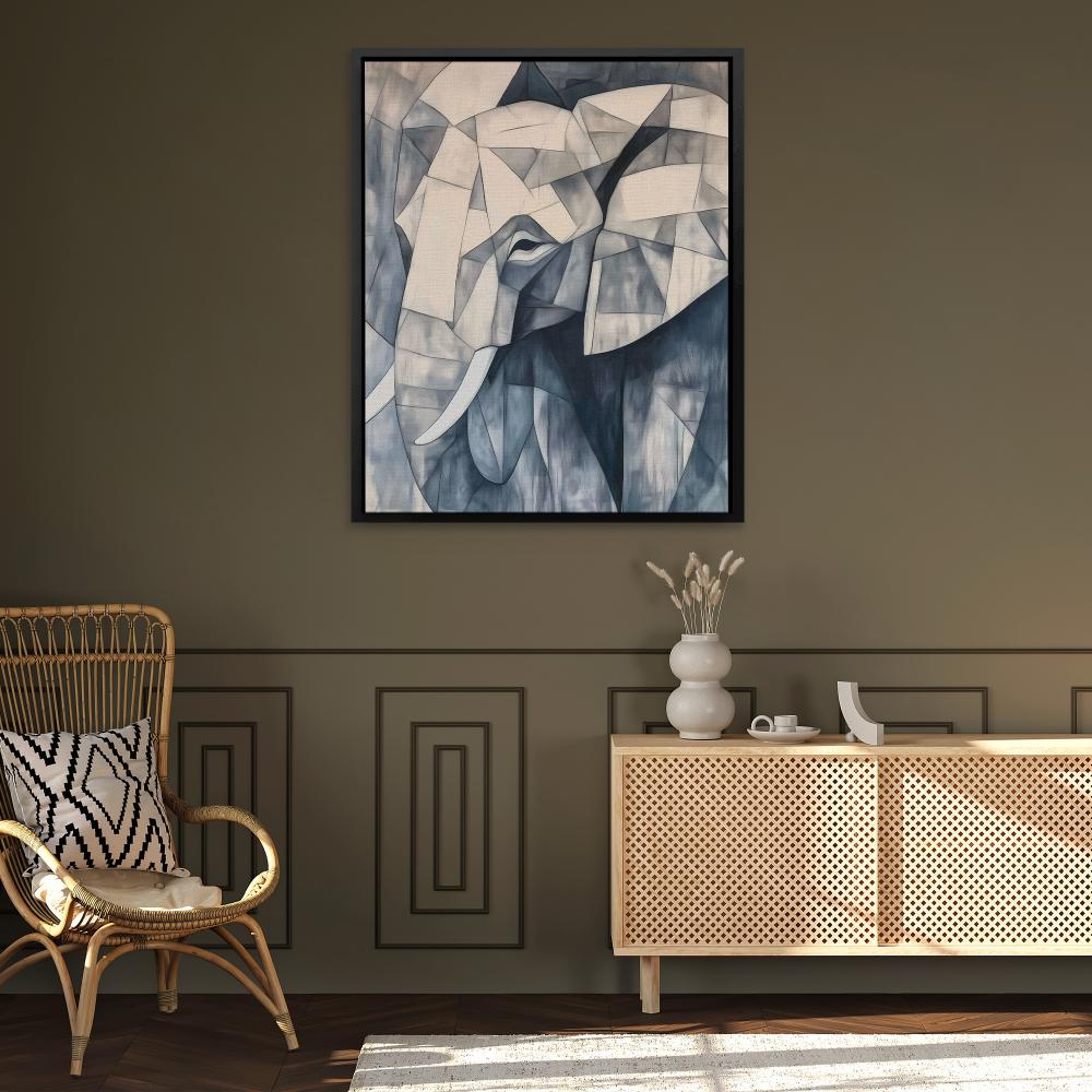 Elephant Mosaic - Luxury Wall Art