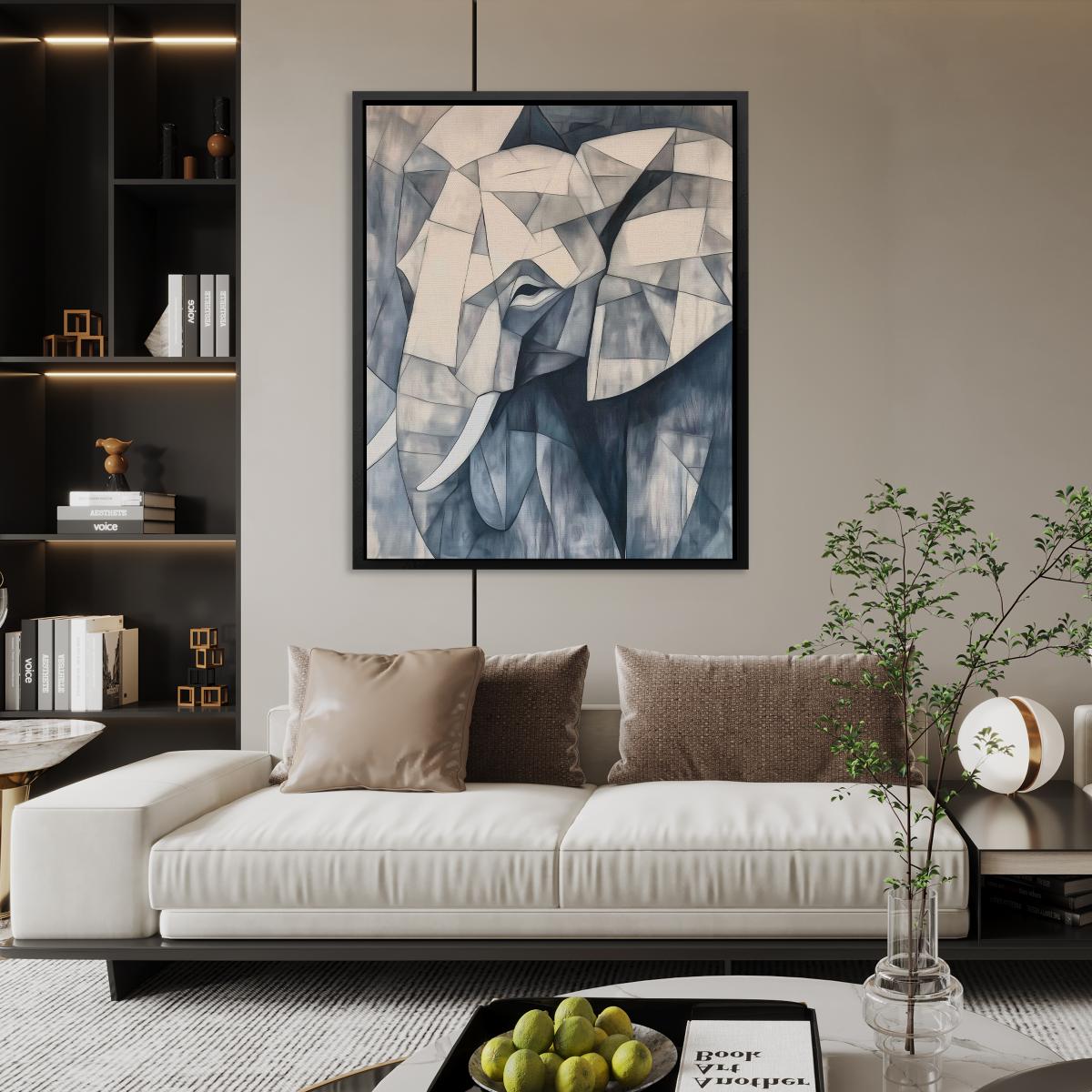 Elephant Mosaic - Luxury Wall Art
