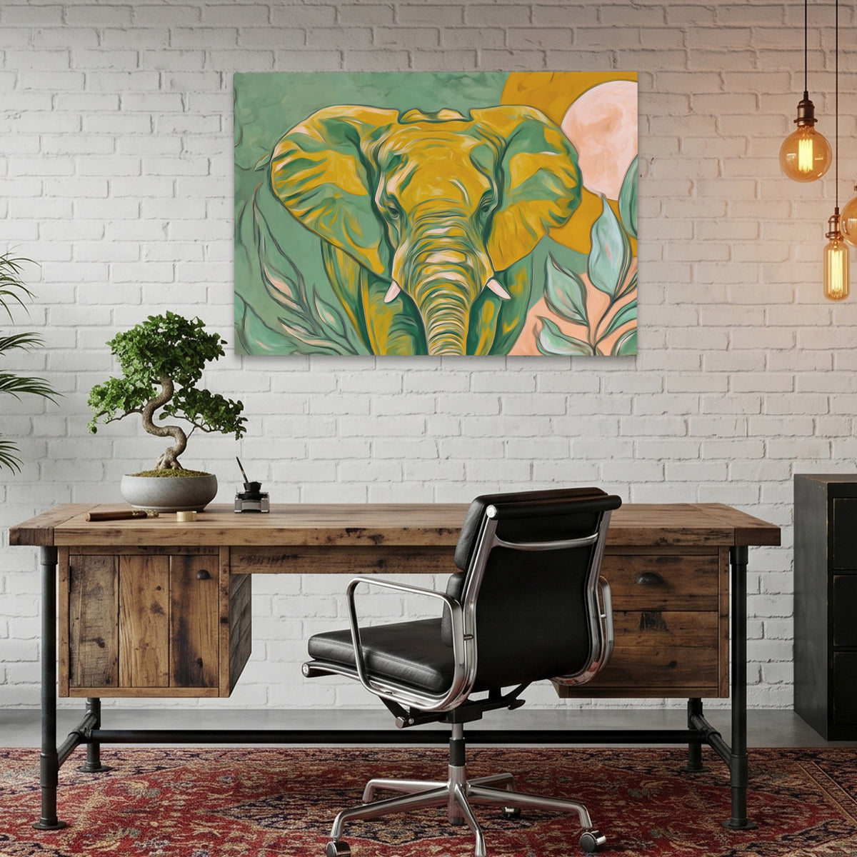 Elephant Pale Gold — Elephant Pale Gold Bonsai Office Land 84
